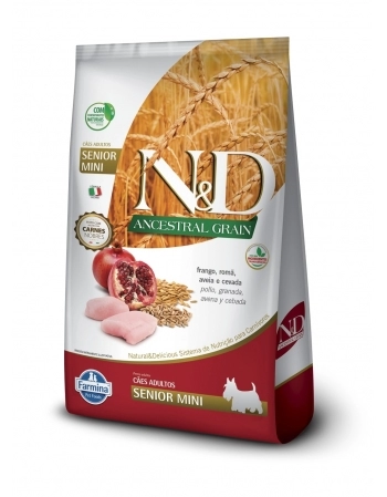 ND ANCESTRAL CANINE FRANGO SENIOR MINI 2,5KG